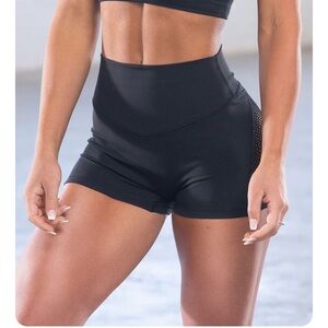 Luxe black shorts never worn